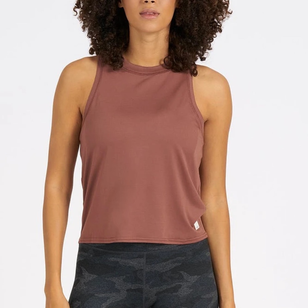 Vuori Energy Tank Top Terracotta XS